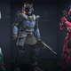 Three spartan soldiers rock freely available gear in Halo Infinite.